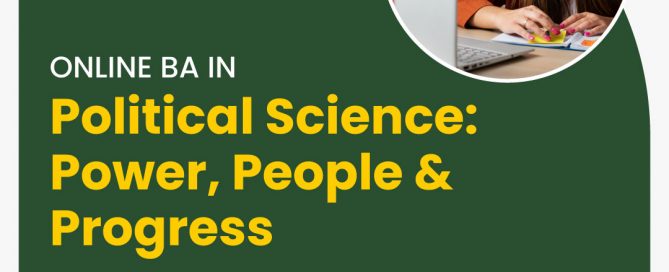 Online BA in Political Science: Power, People & Progress