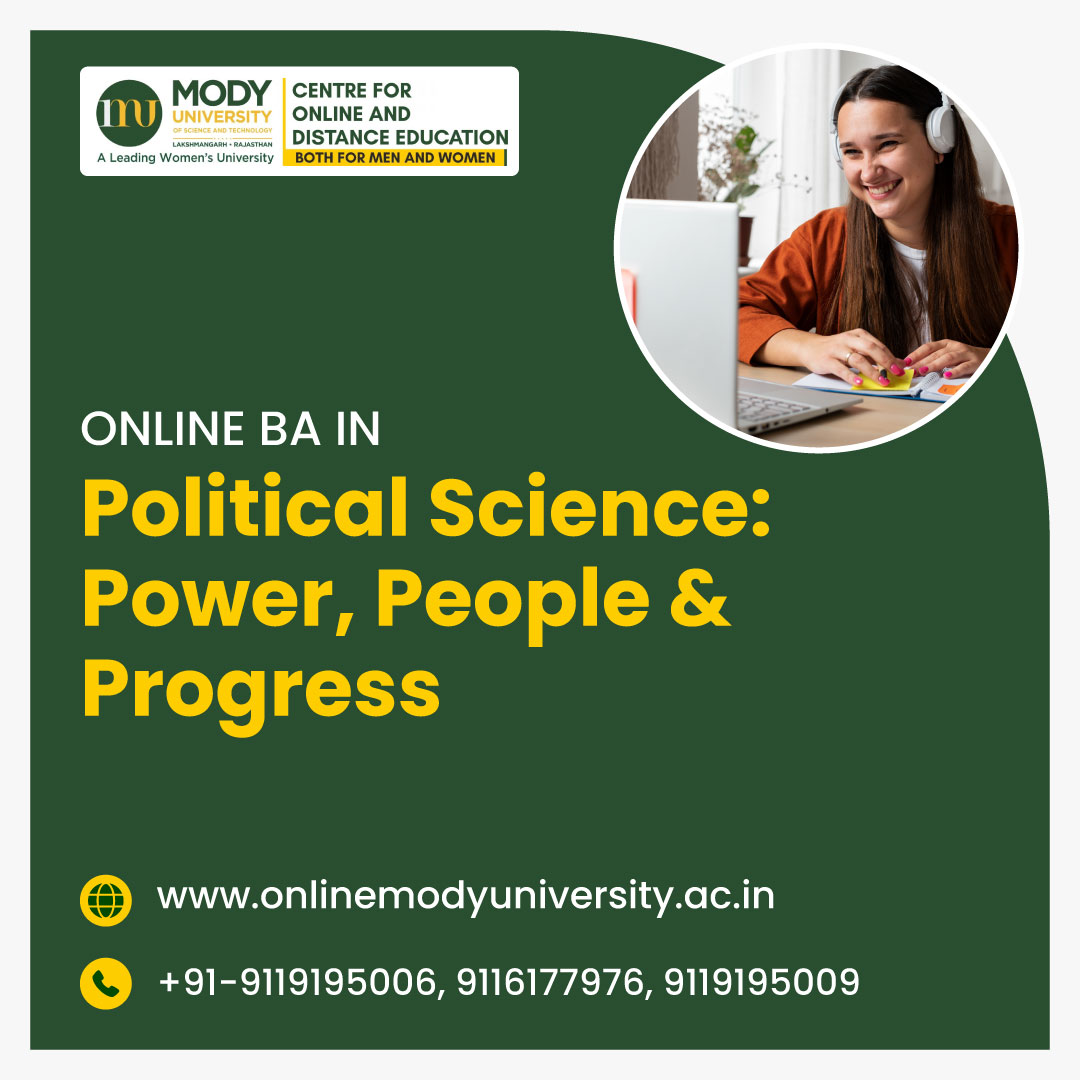 Online BA in Political Science: Power, People & Progress